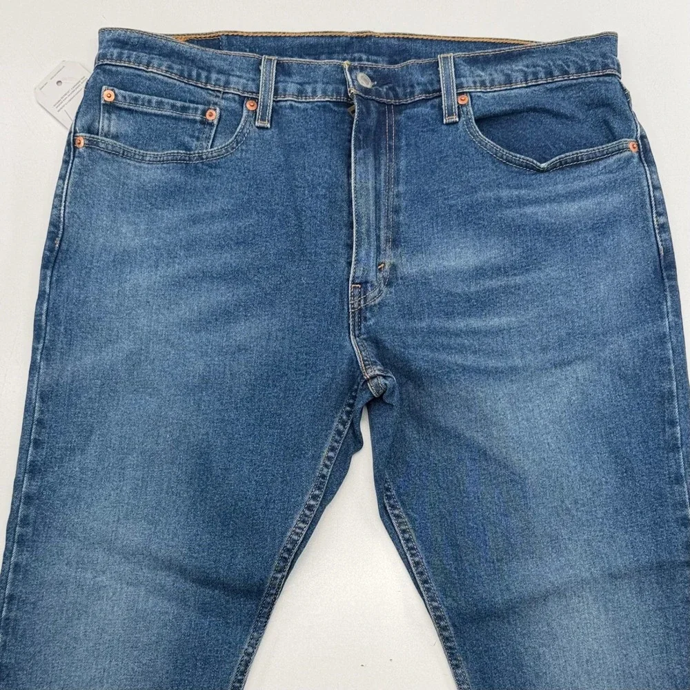 Levi's 512 Slim Taper All Seasons Tech Jeans Mens 36x30 Blue Denim 288330498